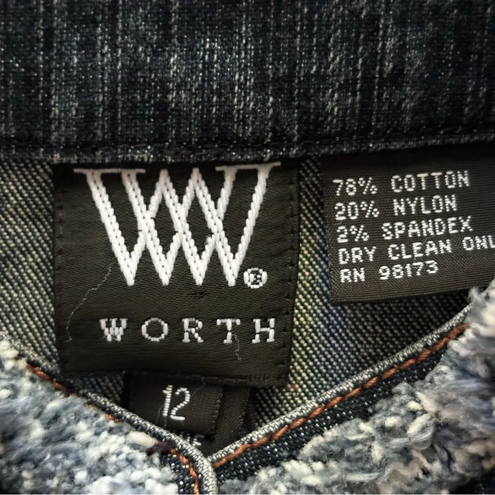 Vintage Worth Denim Jacket, Size 12 - Picture 11 of 11